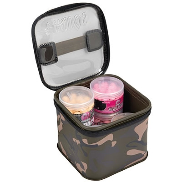 Fox Aquos Camolite Camo Bait Storage M+ - Csalis táska