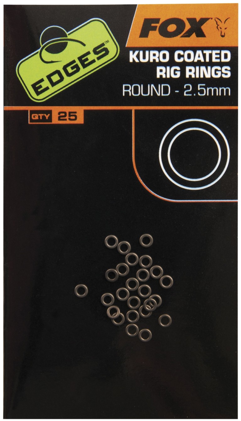 Fox Edges Kuro O Rings 2.5 mm small x 25 
