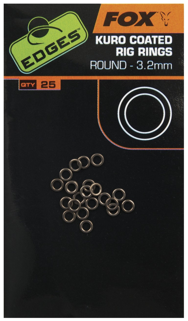 Fox Edges Kuro O Rings 2.5 mm small x 25 