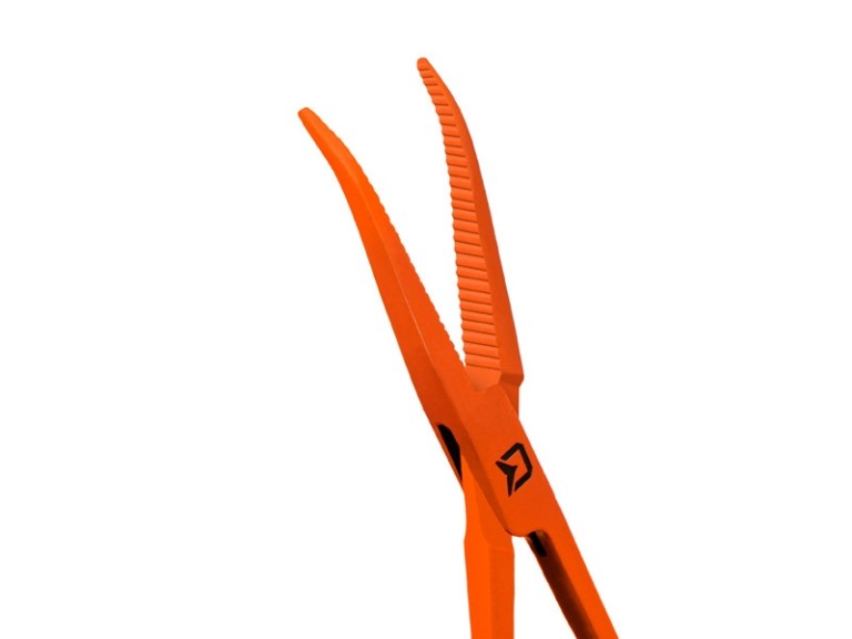 Delphin Ívelt csipesz Atak Reflex 13 cm 