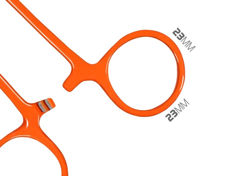 Delphin Ívelt csipesz Atak Reflex 13 cm 