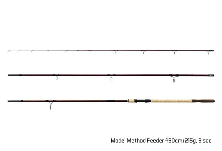 Delphin Magma M3 Method Feeder 3 részes 430 cm/215 g feeder horgászbot
