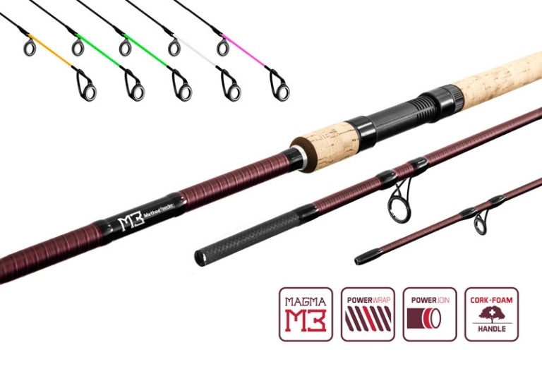 Delphin Magma M3 Method Feeder 3 részes 430 cm/215 g feeder horgászbot