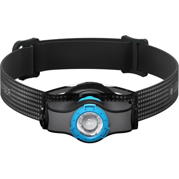 Ledlenser MH3 outdoor LED fejlámpa 200 lm kék