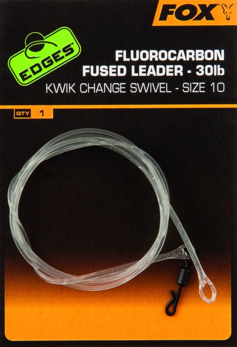 Fox Fluorocarbon Fused Leader Size 10 - Előtétzsinór