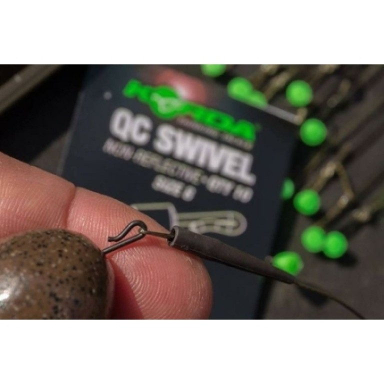 Korda Quick Change Swivel Loop Fitting - Gyorskapocs