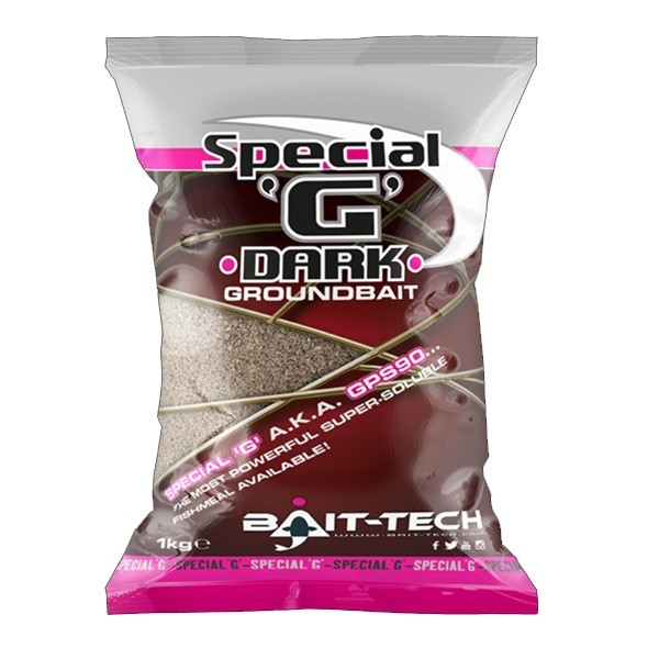 Bait-Tech Special 'G' Dark 1kg - Etetőanyag, groundbait