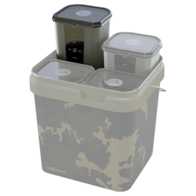 Korda Kontainer System 17 l - Csalizó vödör szett