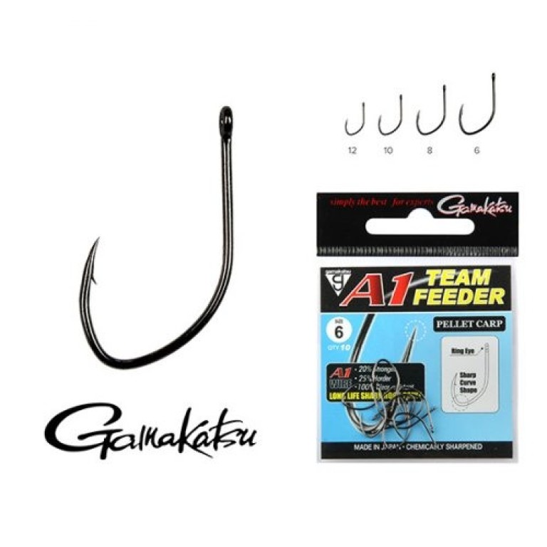 Gamakatsu A1 Team Feeder Pellet Carp - Horog