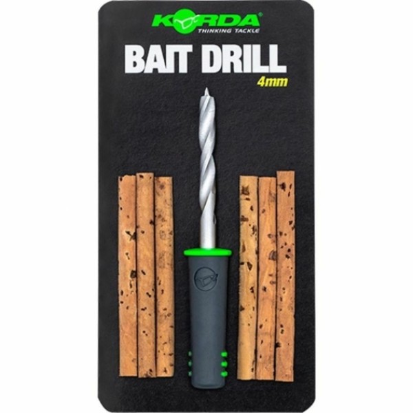 Korda Bait Drill - Csalifúró parafa rudakkal