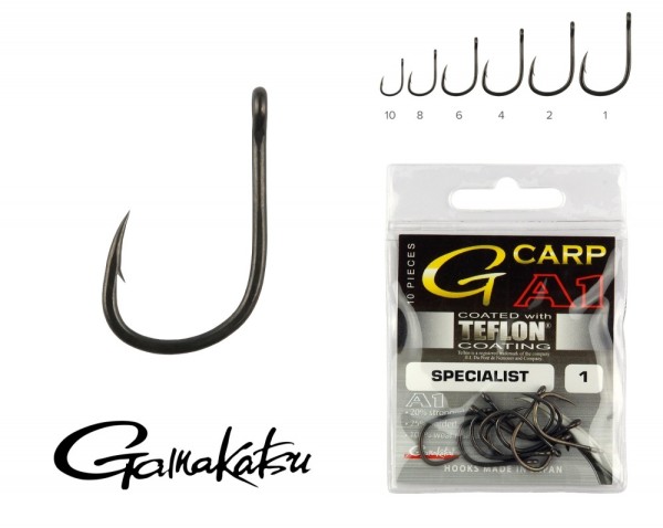 Gamakatsu A1 Teflon Specialist - Teflon pontyozó horog