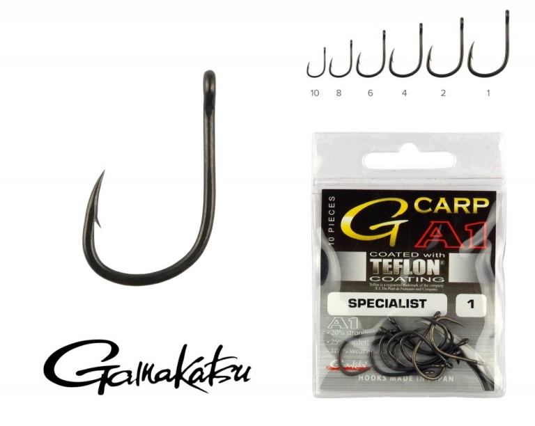 Gamakatsu A1 Teflon Specialist - Teflon pontyozó horog