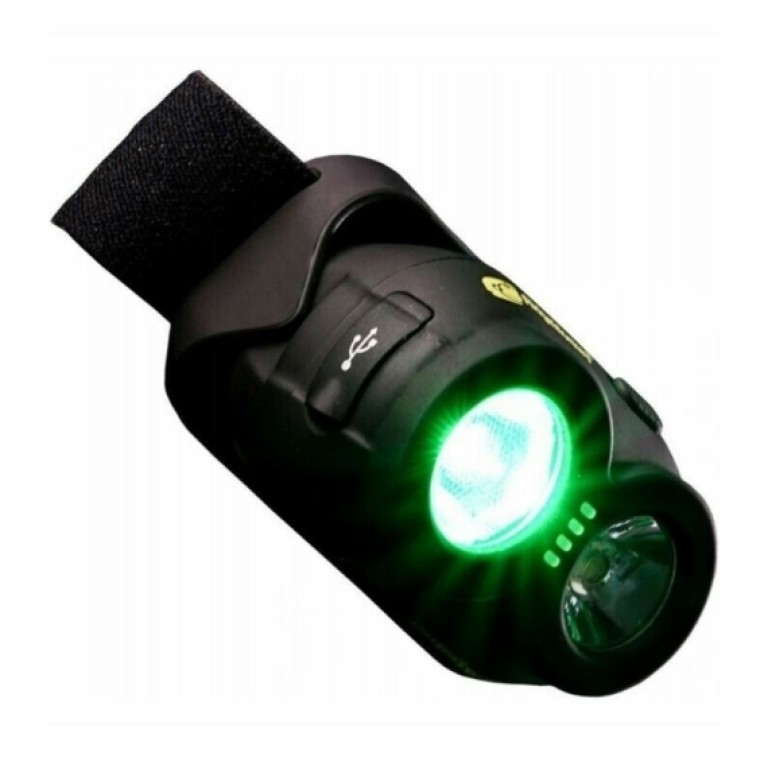 RidgeMonkey  VRH300 Headtorch USB tölthető fejlámpa
