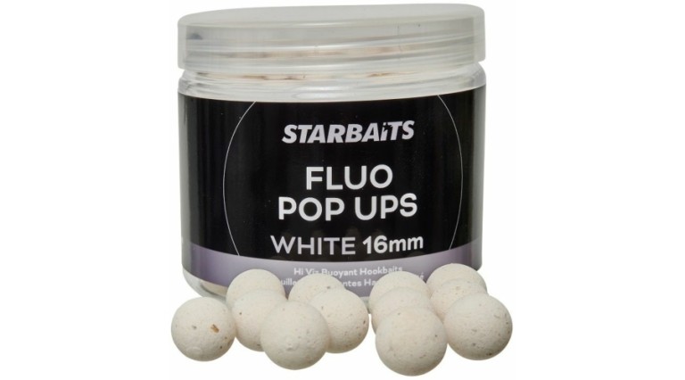 Starbaits Fluo Pop Ups White 70 g