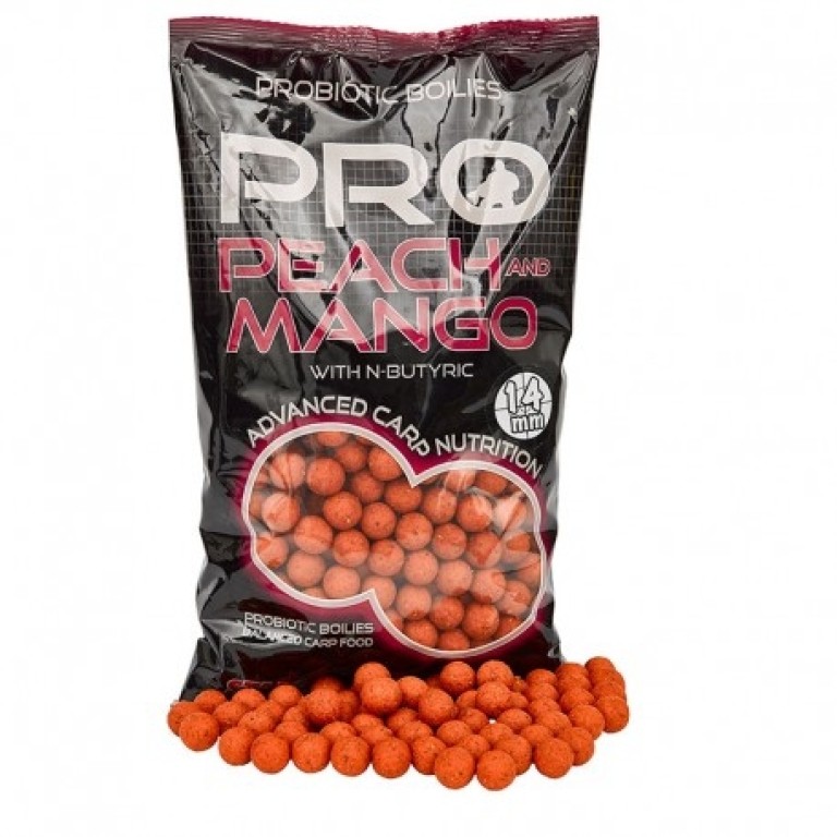 Starbaits Pro Peach & Mango Bojli 20 mm 1 kg