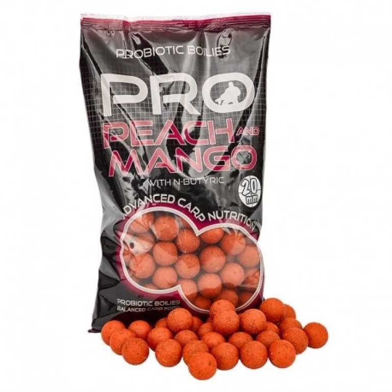 Starbaits Pro Peach & Mango Bojli 20 mm 1 kg