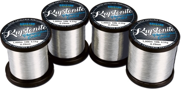 Krystonite Super Mono Clear 1000 m - Monofil főzsinór fluorocarbon bevonattal áttetsző