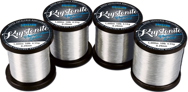 Krystonite Super Mono Clear 1000 m - Monofil főzsinór fluorocarbon bevonattal áttetsző