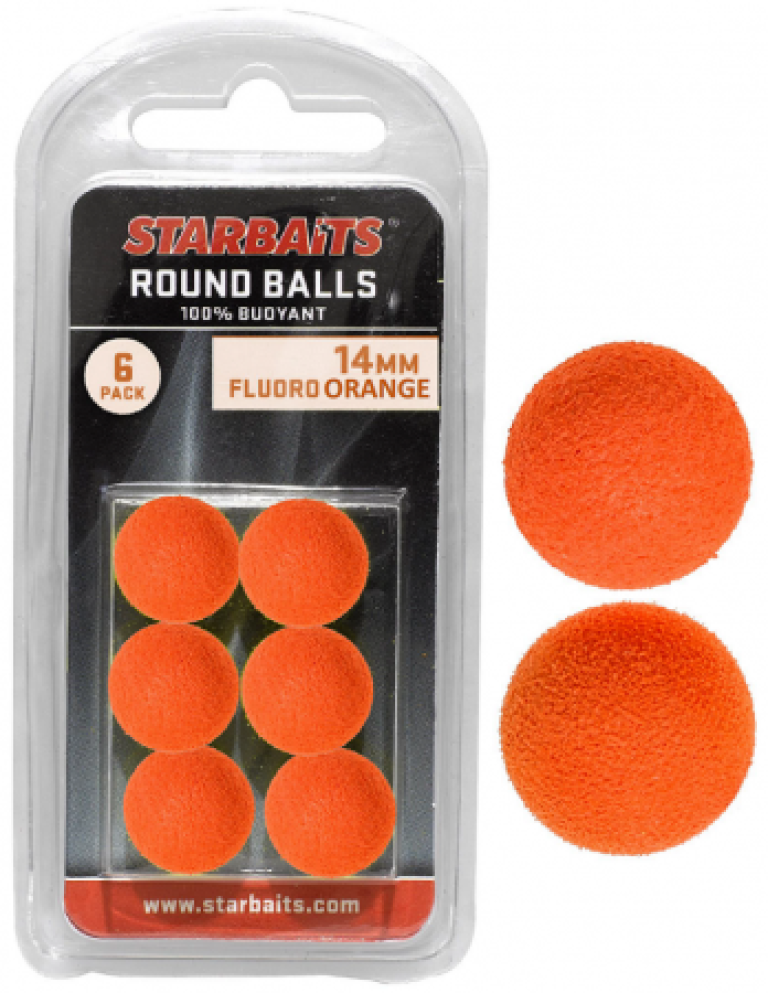 Starbaits Round Balls 14 mm lebegő golyó