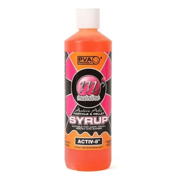Mainline Particle + Pellet Syrup Activ-8 500 ml - Szirupos folyadék Active-8 ízesítéssel