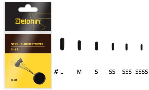 Delphin Stick Rubber Stopper - Hosszúkás stopper