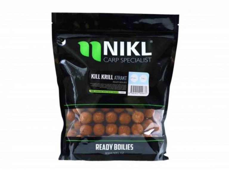 Nikl Ready Bojli Attraktive Kill Krill 1 kg - Oldódó bojli 
