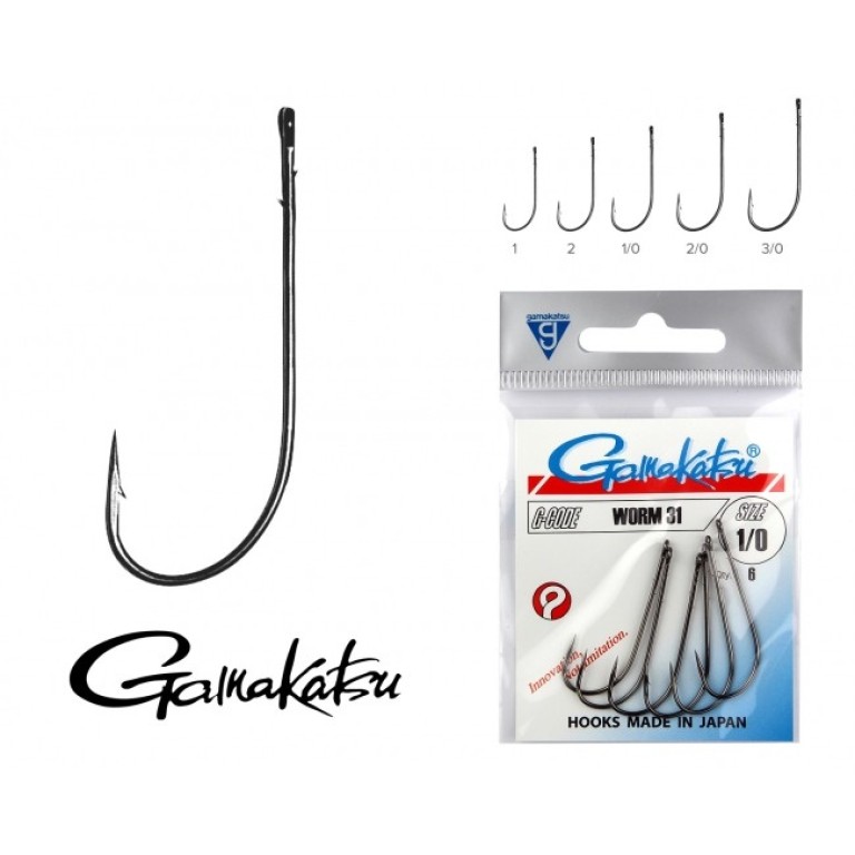 Gamakatsu Worm 31 - Süllőző horog