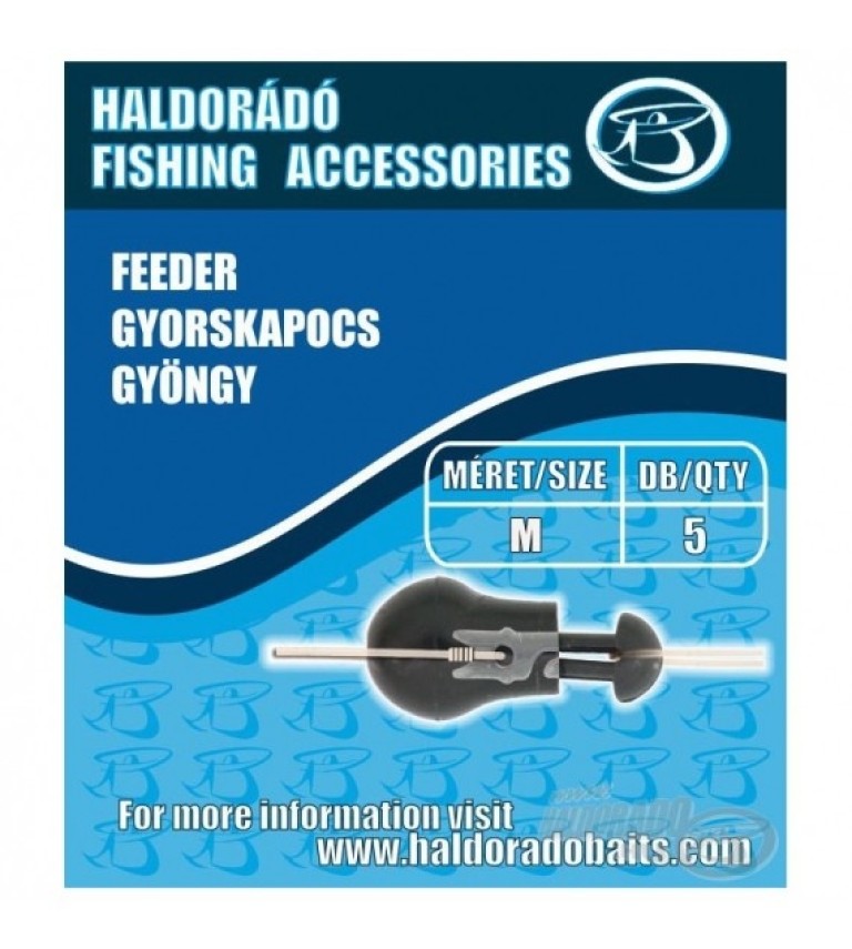Haldorádó Feeder Gyorskapocs gyöngy