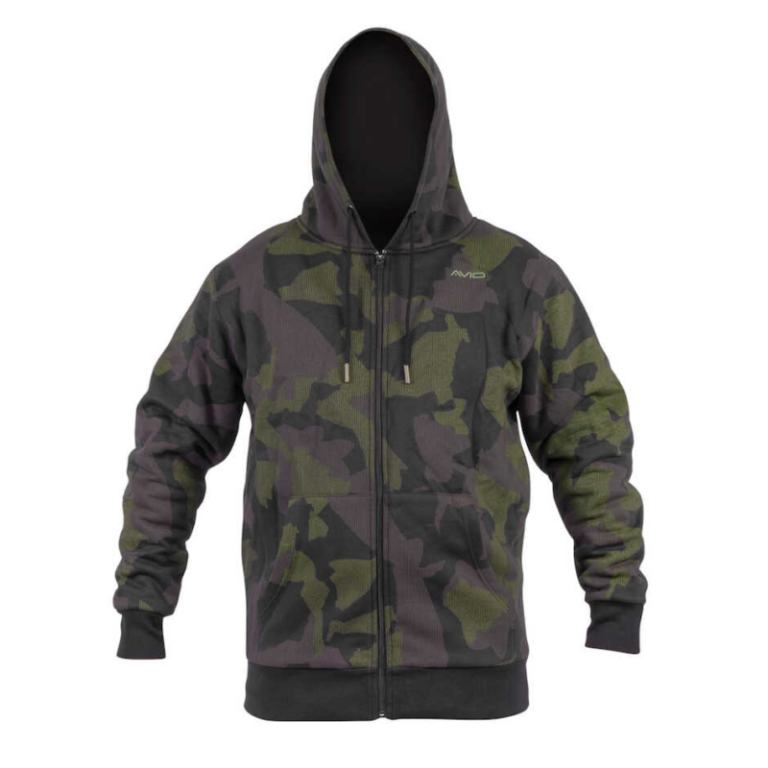 Avid Distortion Camo Zip Hoodie - Cipzáras kapucnis pulóver