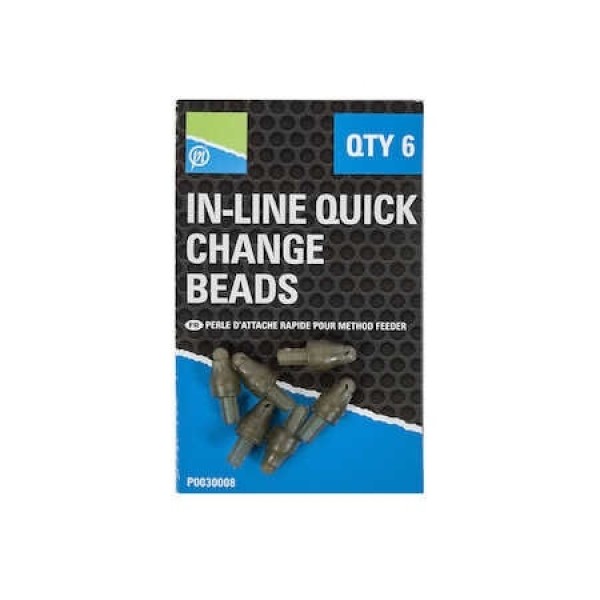 Preston Icm In-Line Quick Change Bead - Gyorskapocs