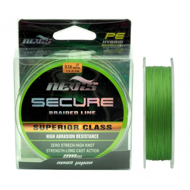 Nevis Secure Braided Line 100 m - Fonott zsinór