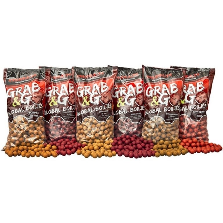 Starbaits Global Boilies Sweet Corn 20 mm 2,5 kg