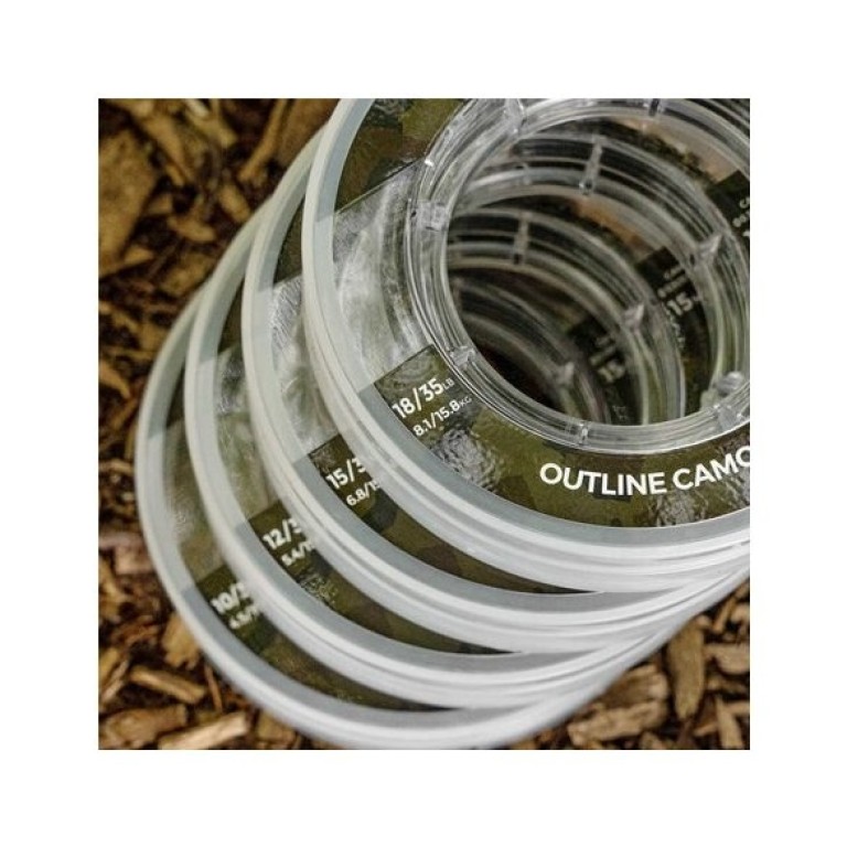 Avid Carp Outline Camo Tapered leaders - Vastagodó előtétzsinór