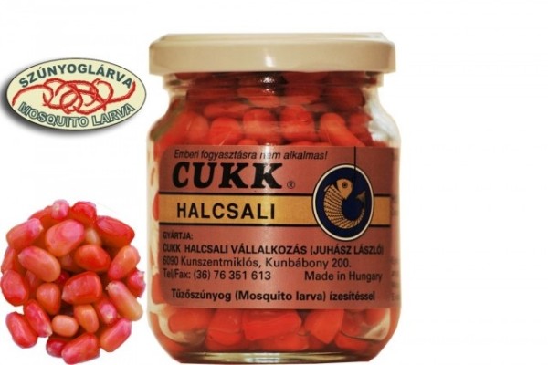 Cukk Rózsaszín csemege kukorica szúnyoglárva ízesítéssel