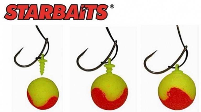 Starbaits Pop Up Screws - Menetes csali rögzítő