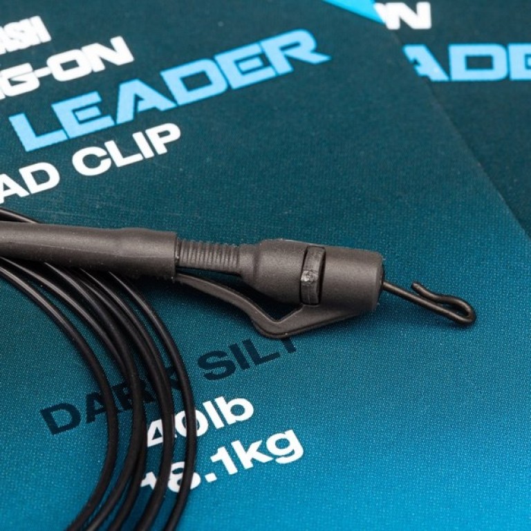 Nash Fused Lead Clip Leader Silt 1 m