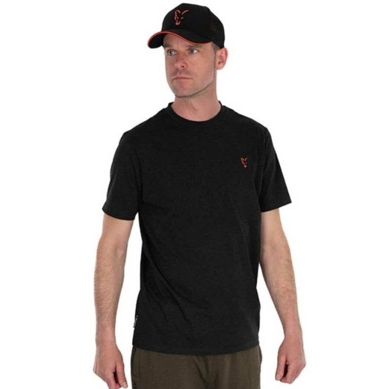 Fox New Collection T Black & Orange - Póló