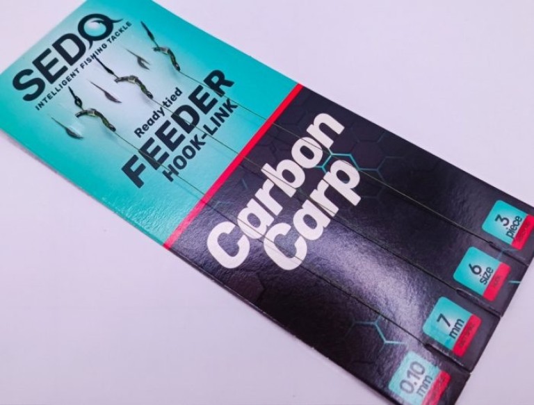 Sedo Carbon Carp Feeder Rig - Előkötött feeder előke
