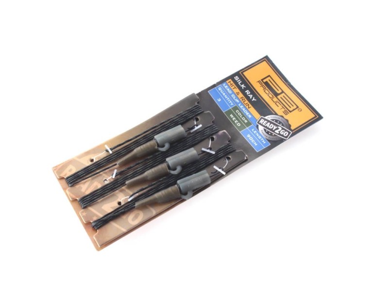 PB Products R2G Silk Ray Hit&Run Leader 90 cm Weed - Biztonsági szerelék