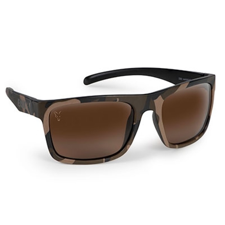 Fox Avius Camo Black Brown lens - Napszemüveg barna lencsével