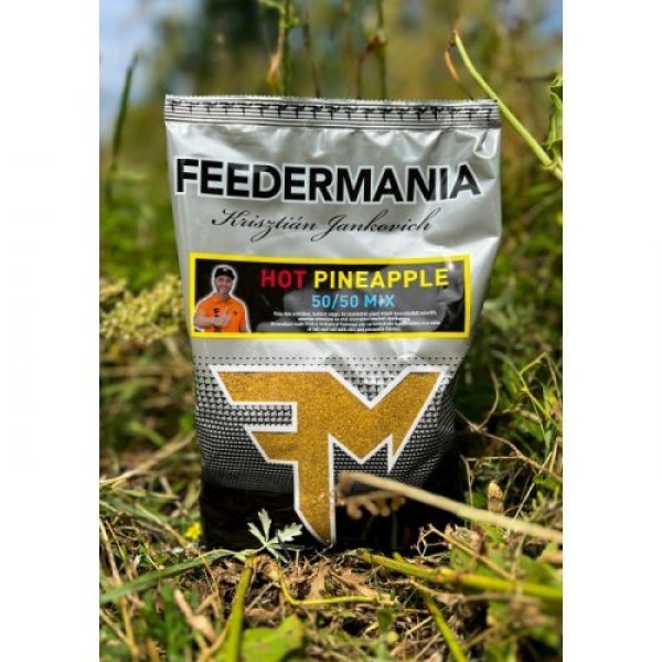 Feedermania Groundbait 50/50 mix Hot Pineapple