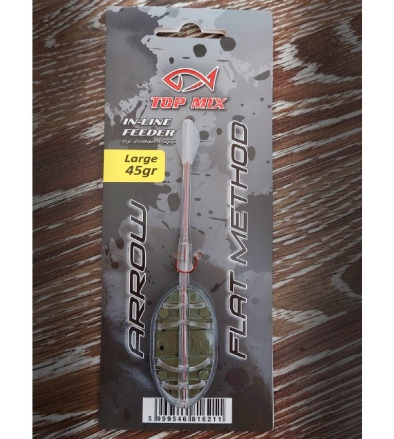Top Mix Arrow Flat method feeder kosár L