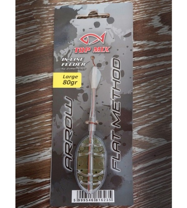Top Mix Arrow Flat method feeder kosár L