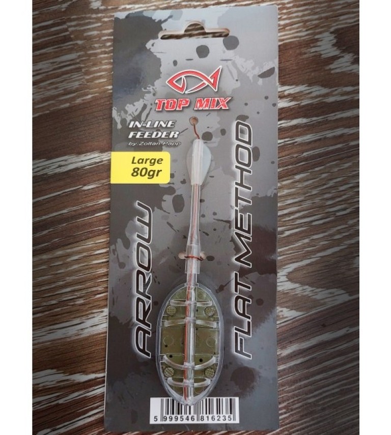 Top Mix Arrow Flat method feeder kosár L