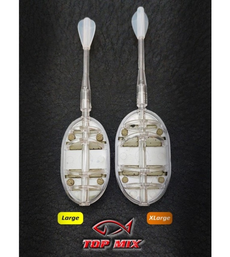 Top Mix Arrow Flat method feeder kosár XL