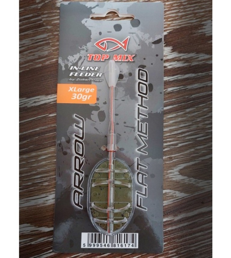 Top Mix Arrow Flat method feeder kosár XL