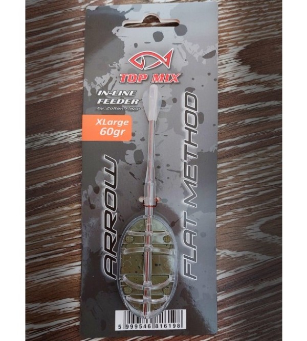 Top Mix Arrow Flat method feeder kosár XL
