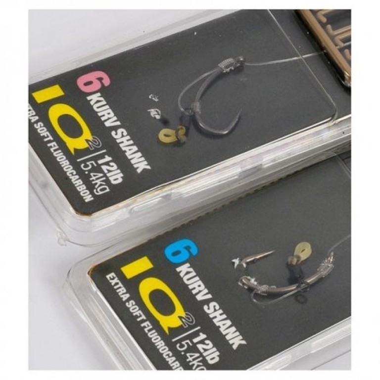 Korda IQ D Rig Size 8 Kurv 10lb - Előkötött D rig szerelék