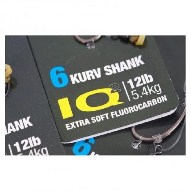 Korda IQ D Rig Size 8 Kurv 10lb - Előkötött D rig szerelék