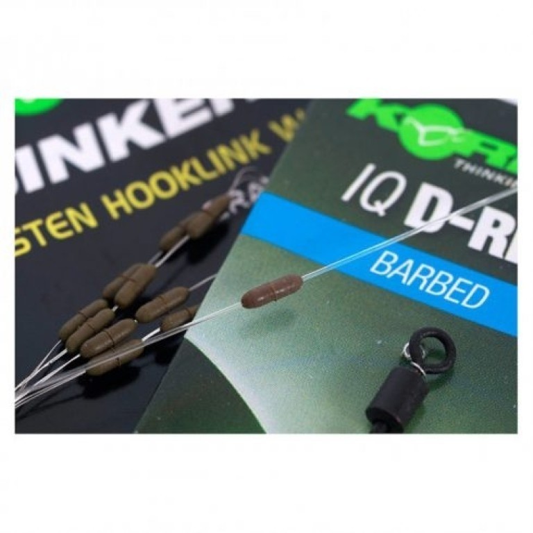 Korda IQ D Rig Size 8 Kurv 10lb - Előkötött D rig szerelék